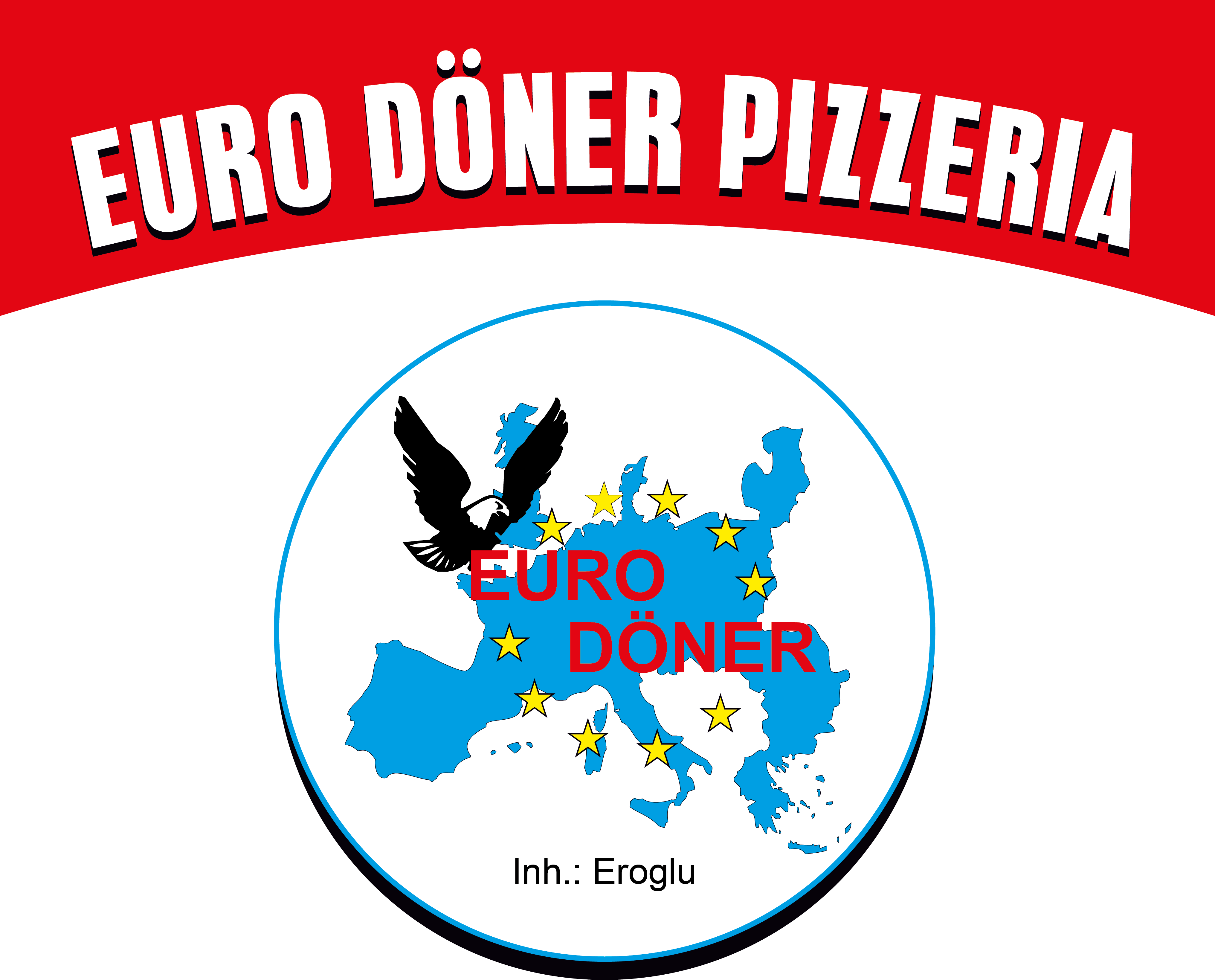 Dieses Bild zeigt das Logo des Unternehmens Euro Döner Pizzeria Oerlenbach